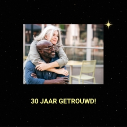 30 jaar getrouwd